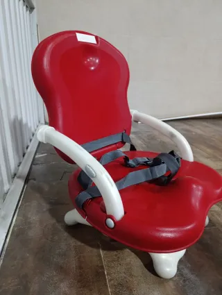 Trona Neonato Plegable Roja