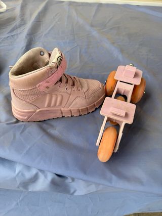 Patines niña desmontables rosas