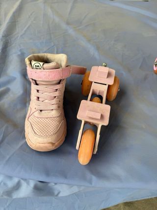 Patines niña desmontables rosas