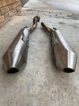 Escapes Suzuki GSXR 1000 K7 Laser