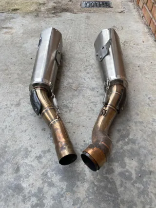 Escapes Suzuki GSXR 1000 K7 Laser