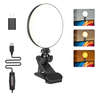 Luz LED para Videoconferencia con Clip