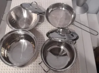 Juego Cocina Utensilios y Alimentos Juguete