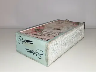 Caja Costurero Vintage Estilo Francés