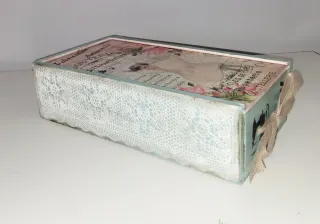 Caja Costurero Vintage Estilo Francés