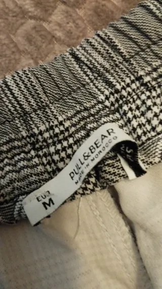 Pantalón cuadros Pull&Bear Talla M