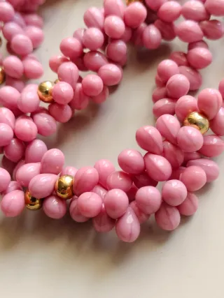 Collar Vintage Perlas de Cristal