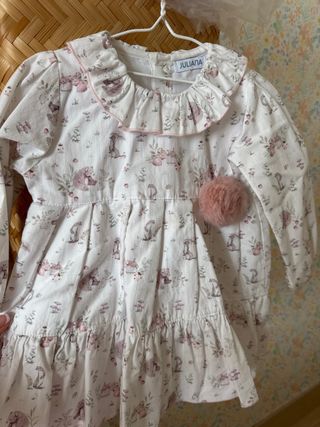 Vestido Juliana 18 meses estampado bosque