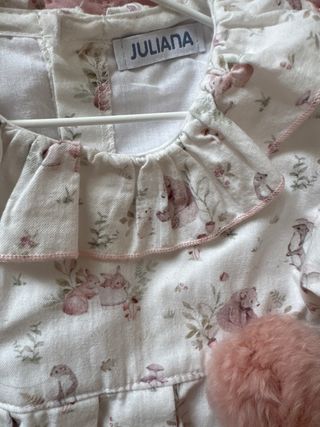 Vestido Juliana 18 meses estampado bosque