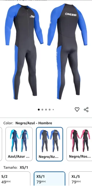 Traje Neopreno Cressi Wahoo