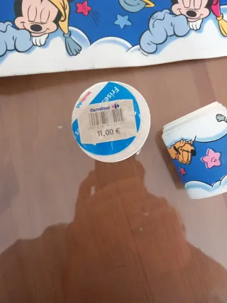 Cenefas Papel Mickey Mouse Dormido