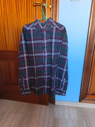 Camisa cuadros caballero talla L