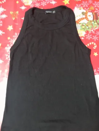 Pack Top y Pantalones Stradivarius Negro