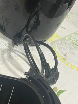 Cecotec Freidora de Aire Negra