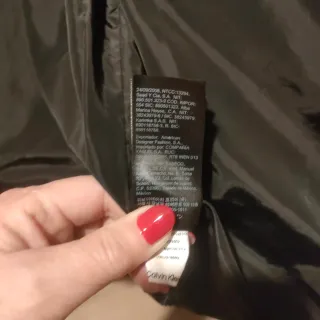 Giubbotto Calvin Klein Uomo Nero