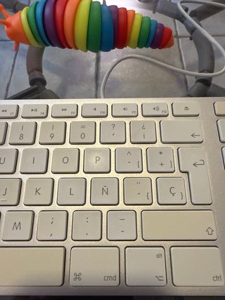 Teclado Apple Aluminio A1243 USB