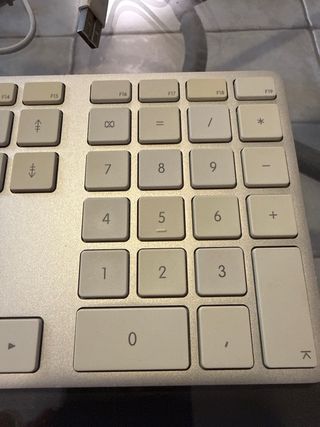 Teclado Apple Aluminio A1243 USB