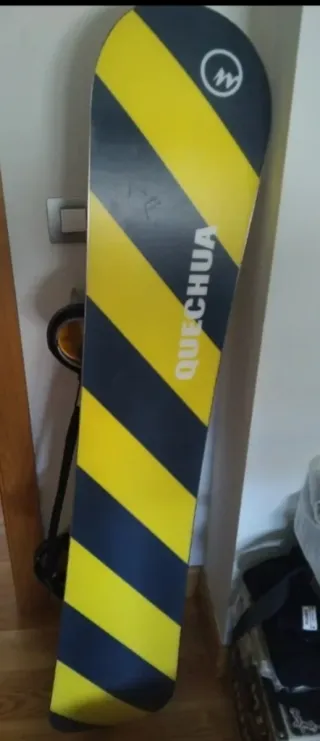 Set Snowboard Quechua Botas y Fijaciones