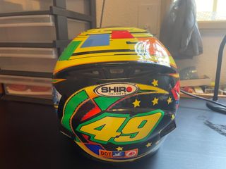 Casco Moto Niño SHIRO Integral Talla 50