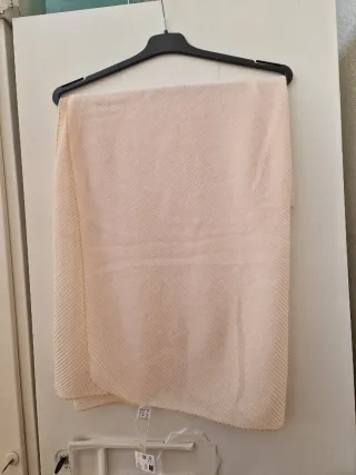 Elegante  sciarpa rosa cipria.