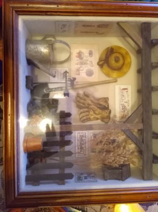 Cuadro Costumbrista Jardinería