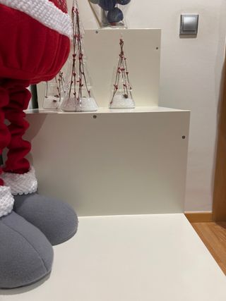 Mueble organizador blanco de almacenaje – solo mue