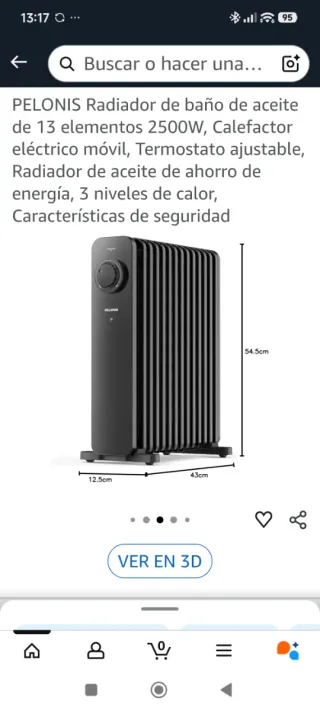 Radiador de aceite Pelonis