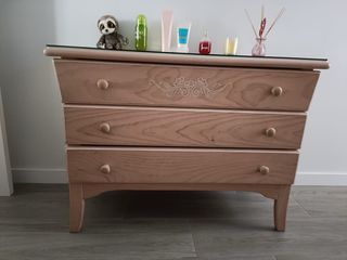 Armario + cómoda + cama 90cm