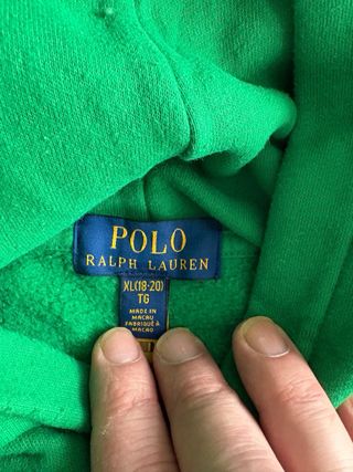 SUDADERA RALPH LAUREN 100% ORIGINAL