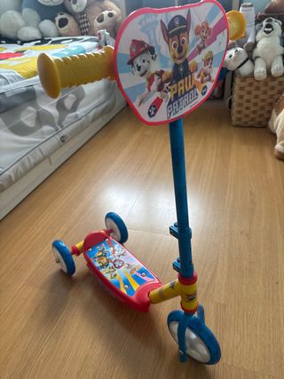 Patín Patrulla Canina 3 ruedas