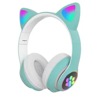 Auriculares Gato LED Multicolor