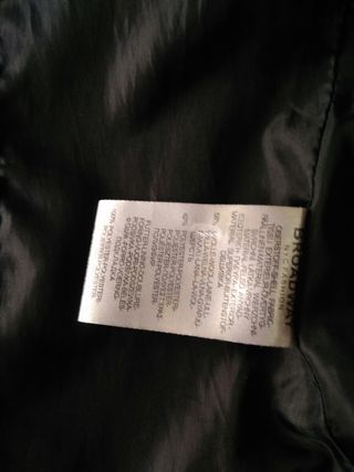 Abrigo corto negro Broadway