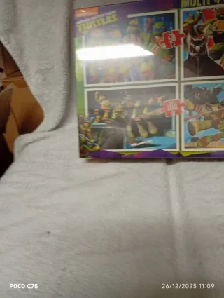 Puzzles Tortugas Ninja Multi 4 Puzzles
