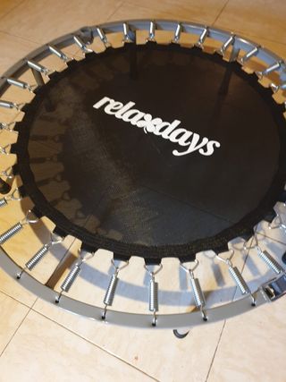 Trampolín Relaxdays Ø 95 cm, 22 cm alto
