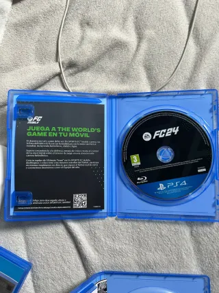 Lote 4 Juegos PS4: FC 24, FIFA 21, 22, 23