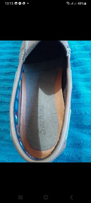 Mocasines de piel Sachini Talla 46