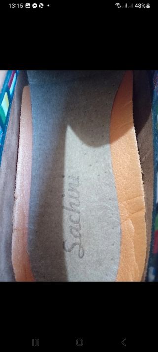 Mocasines de piel Sachini Talla 46