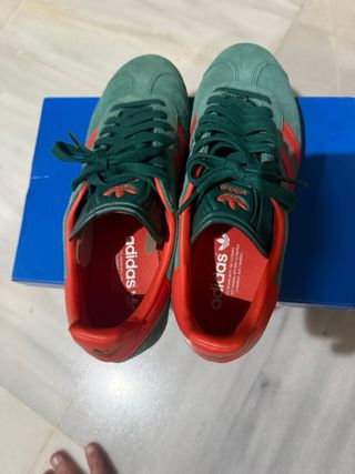 Adidas Gazelle Talla 42 Verde/Rojo Edicion limitad