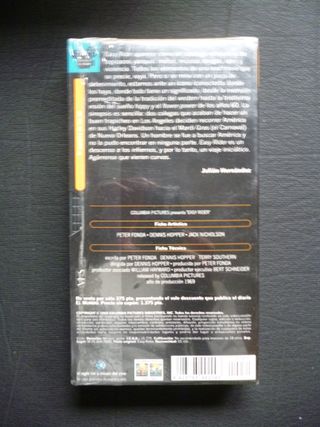 Easy Rider cinta VHS (Buscando mi destino)