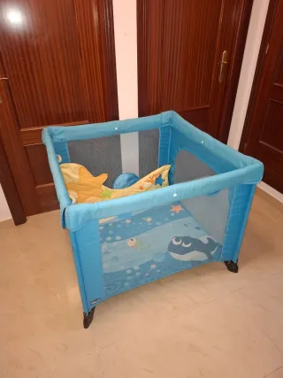 Parque infantil Chicco azul