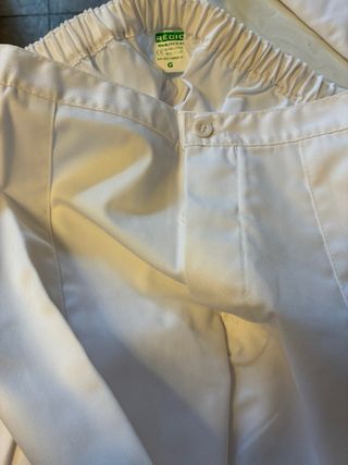 Pijama de trabajo RECIO blanco talla G