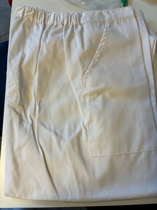 Pijama de trabajo RECIO blanco talla G