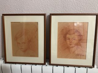 Láminas pintadas a mano medidas