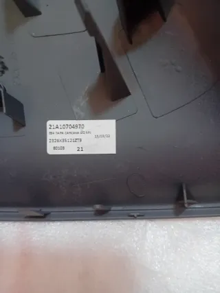 Tapa y espejo BMW X1 izquierdo gris