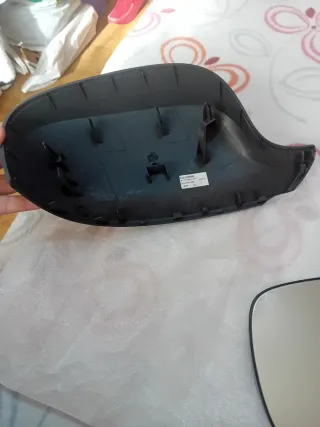 Tapa y espejo BMW X1 izquierdo gris