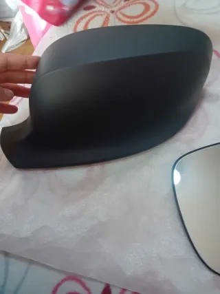 Tapa y espejo BMW X1 izquierdo gris