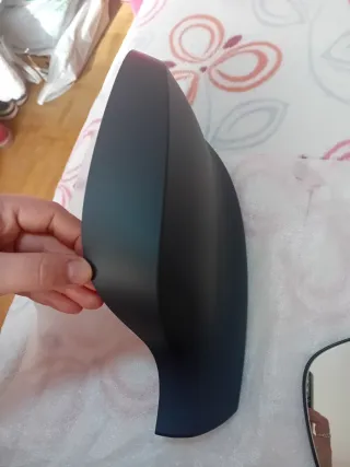 Tapa y espejo BMW X1 izquierdo gris