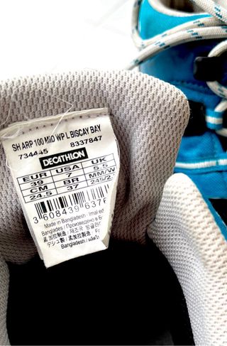 Botas de montaña mujer Talla 39