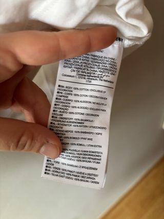 Camiseta Converse Blanca Manga Corta