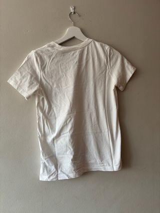 Camiseta Converse Blanca Manga Corta